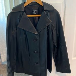Leather jacket Size Medium. Like new